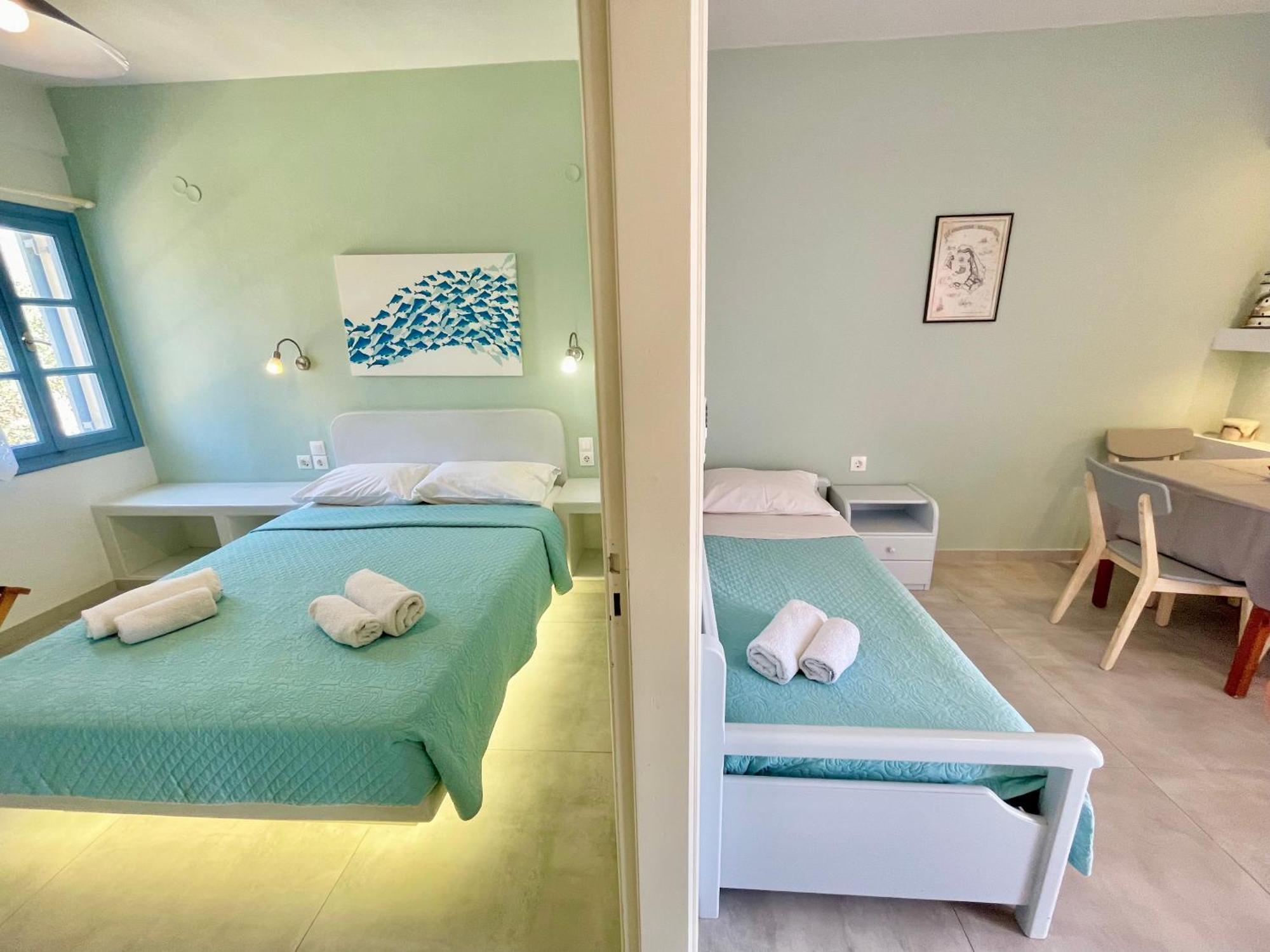 Asterias Mini Coastal Apartments Perivolos  Esterno foto